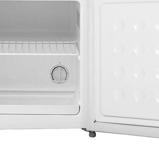 Impecca 1.1 cu. ft. Manual Defrost Upright Mini Freezer in White FC-1110W