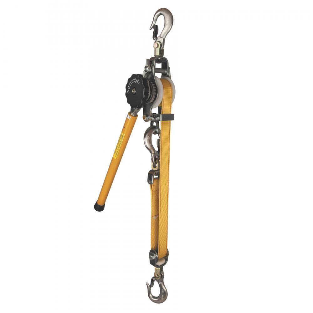 Web-Strap Ratchet Hoist ;