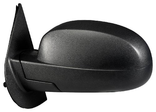 62092G - Fit System Driver Mirror for Avalanche， Silverado/ Sierra 1500， Silverado/ Sierra 2500 and 3500， Suburban， Tahoe， Yukon， Denali/ XL， 09-13 Silverado/ Sierra Hybrid， txt blk， folding， Manual