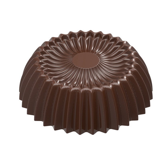 Chocolate World CW1976 Chocolate mould pleated   f...