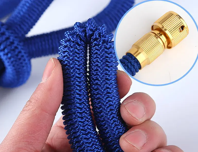 Hot Sell 30 Meters Expandable Car Wash High Pressure Handle Garden Supplies Flexible Water Hose Expandable with Spray Nozzle