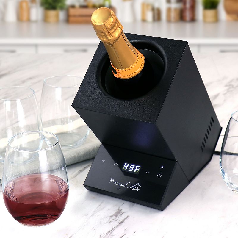 MegaChef Electric Wine Chiller with Digital Display