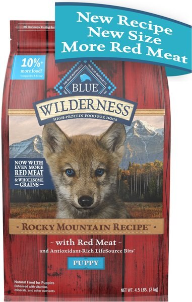 Blue Buffalo Wilderness RMR Red Meat Puppy Dry Dog Food