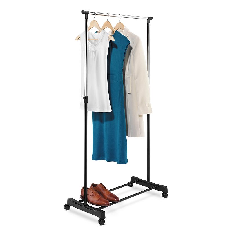 Honey-Can-Do Adjustable Rolling Garment Rack