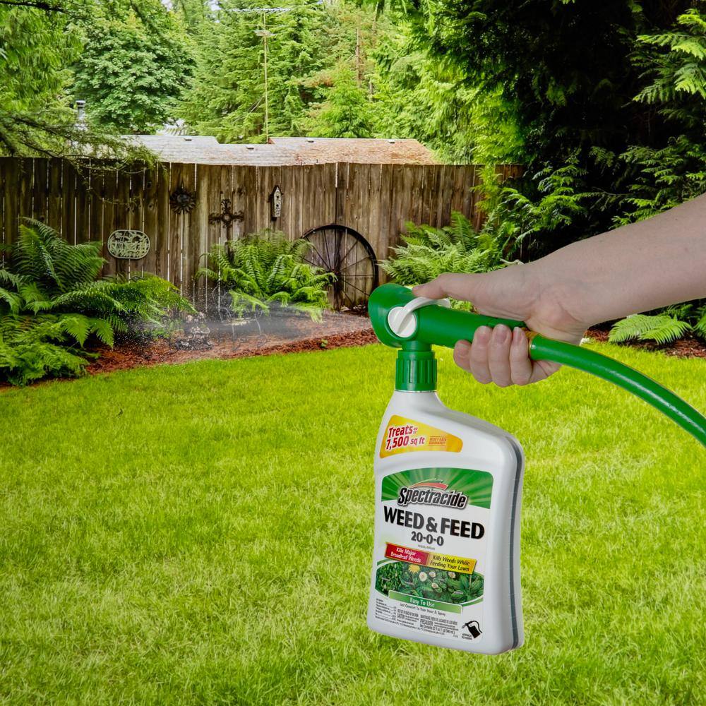 Spectracide 32oz Dual Action Weed and Feed Ready-To-Spray HG-96262-2