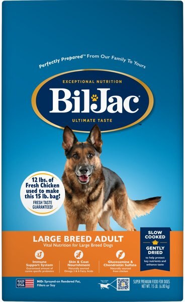 Bil-Jac Large Breed Adult Chicken Recipe Dry Dog Food