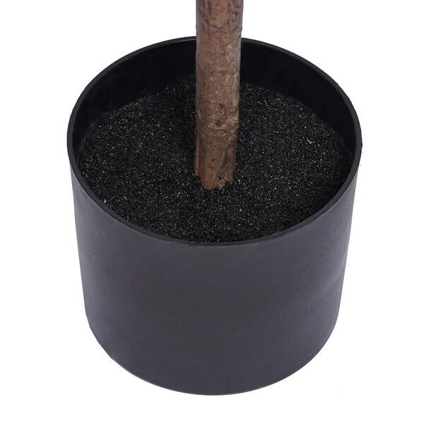 Olive Tree Artificial Plant In Round Pot