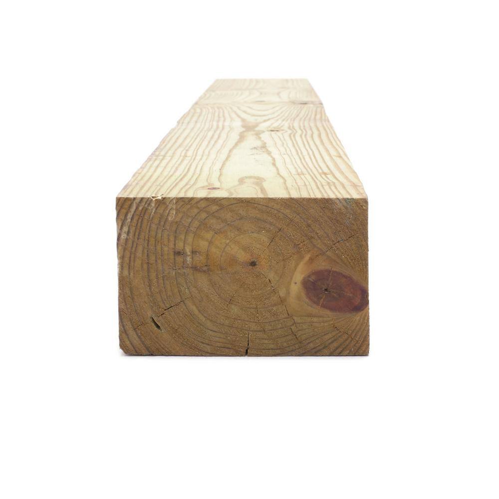 ProWood 4 in. x 6 in. x 10 ft. #2 Ground Contact Pressure-Treated Timber 288746