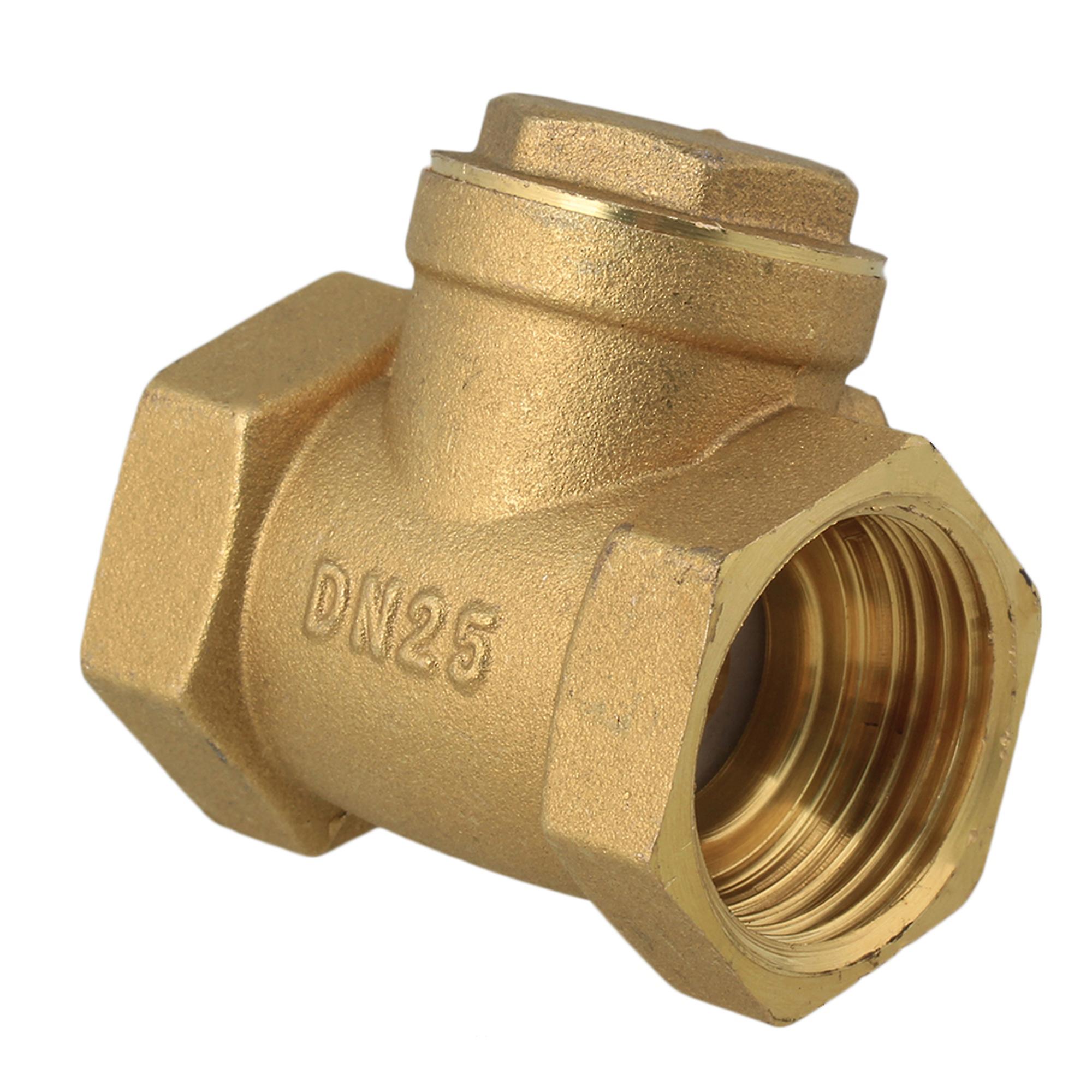 Brass Thread Female BSPP Swing Check Valve DN25