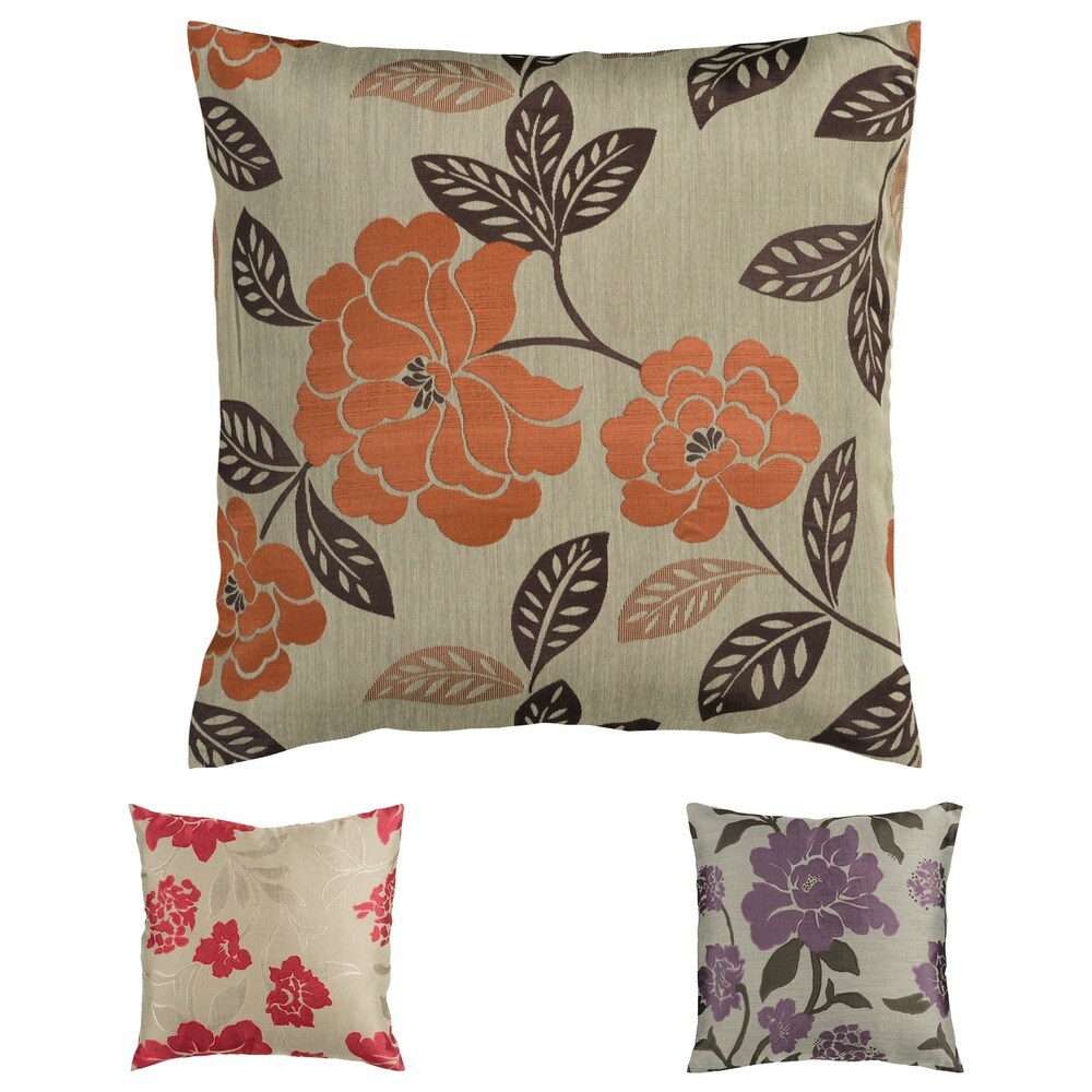 Artistic Weavers Damask Floral Decorative Pillow