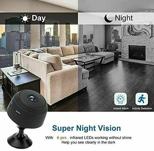 Wireless Mini Camera WiFi 1080P IP Camera Home Security Night Vision