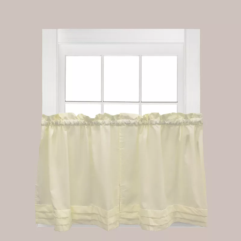 Saturday Knight， Ltd. Holden Tier Kitchen Window Curtain Set