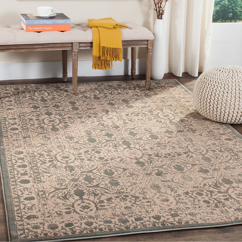 Safavieh Brilliance Gabriella Framed Floral Rug