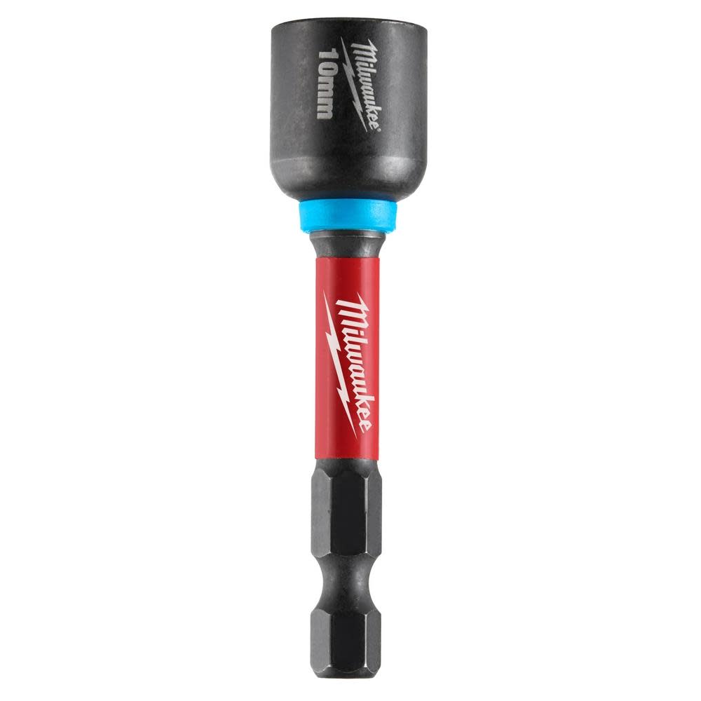 Milwaukee SHOCKWAVE Impact Duty 10MM x 2 9/16" Magnetic Nut Driver 10pk 49-66-0710 from Milwaukee