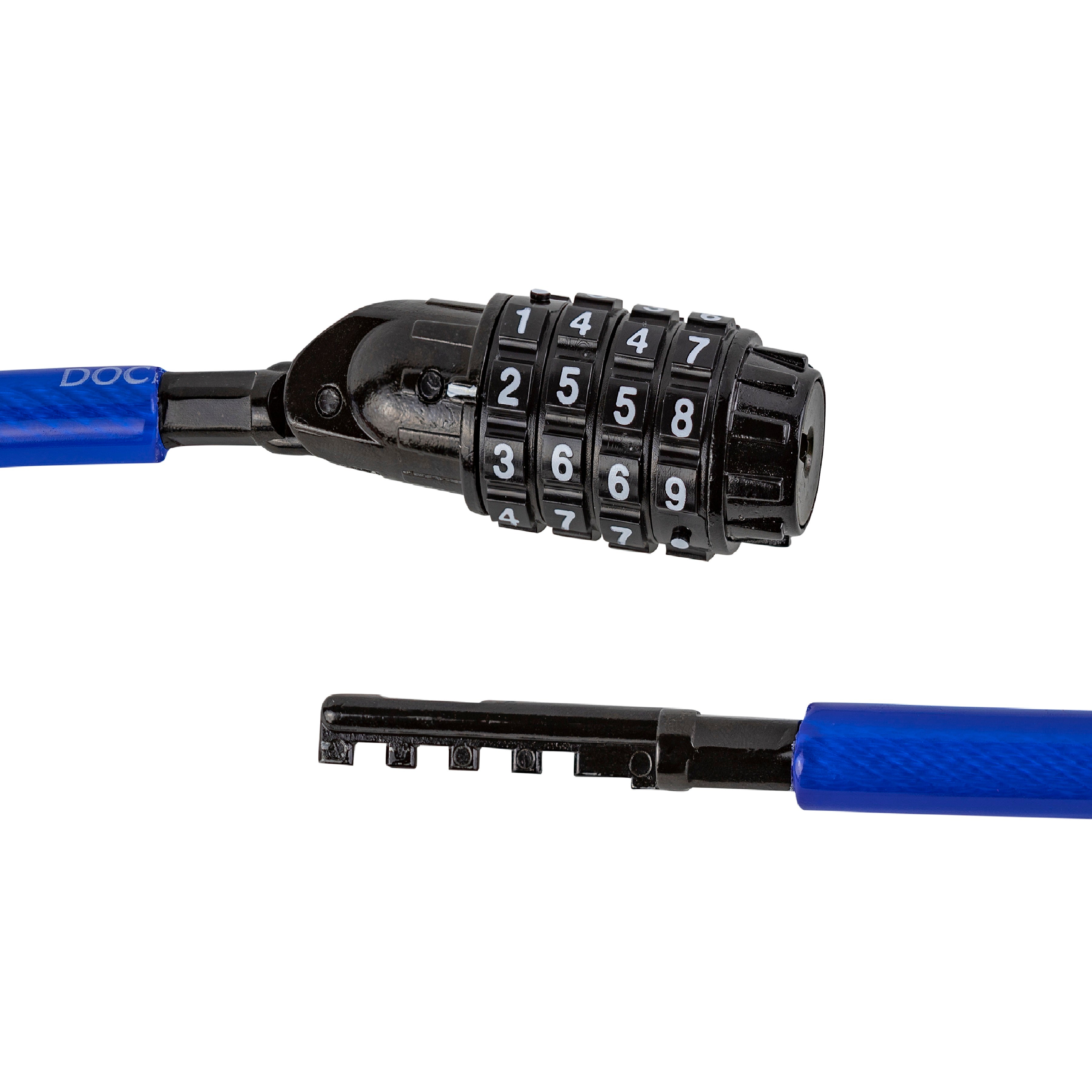 DocksLocks Anti-Theft Weatherproof Coiled Security Cable with Re-settable Combination Lock (5'， 10'， 15'， 20' or 25')