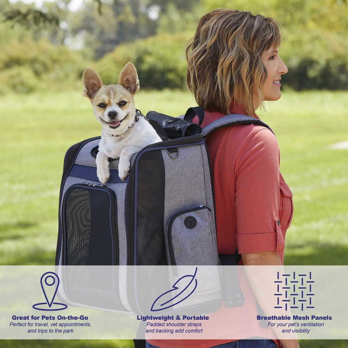 MidWest Day Tripper Dog and Cat Backpack