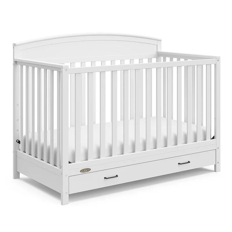 Graco Benton 5-in-1 Convertible Crib with Drawer - Espresso