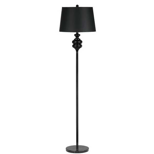 SAFAVIEH Lighting 68-inch Torc Black Floor Lamp - 17