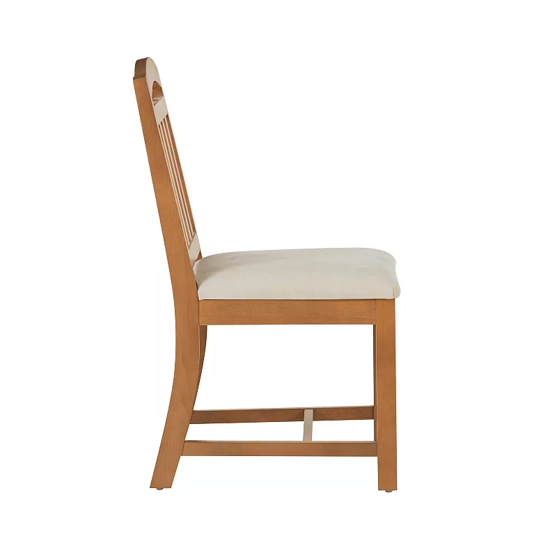 Linon Wilmer Side Chair 2-piece Set