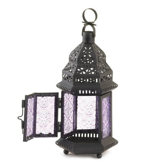 Gallery of Light 57071546 Purple Moroccan Style La...