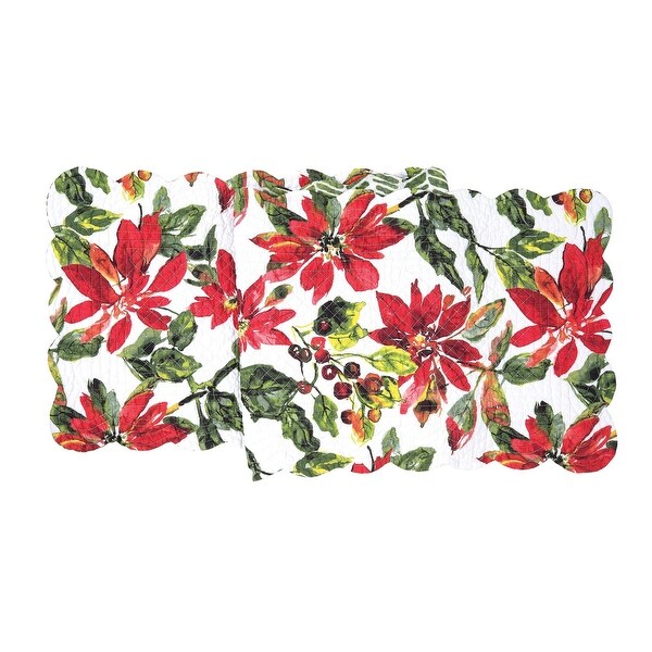 14 x 51 Poinsettia Berries Table Runner