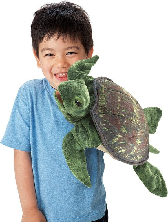 Turtle, Sea Hand Puppet