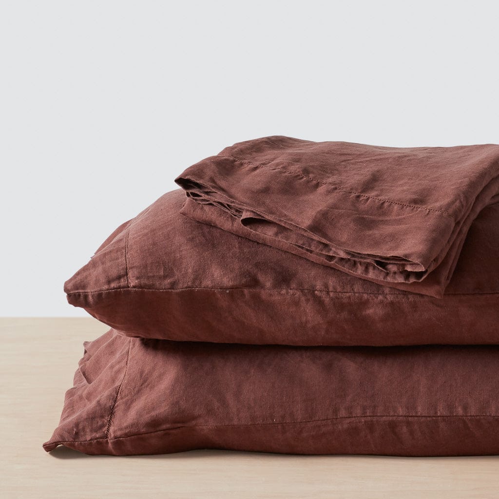 Stonewashed Linen Pillowcases