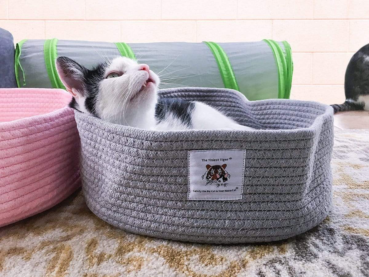 Cat Bed 100% Cotton Rope for All Cat Lifestages and Sizes