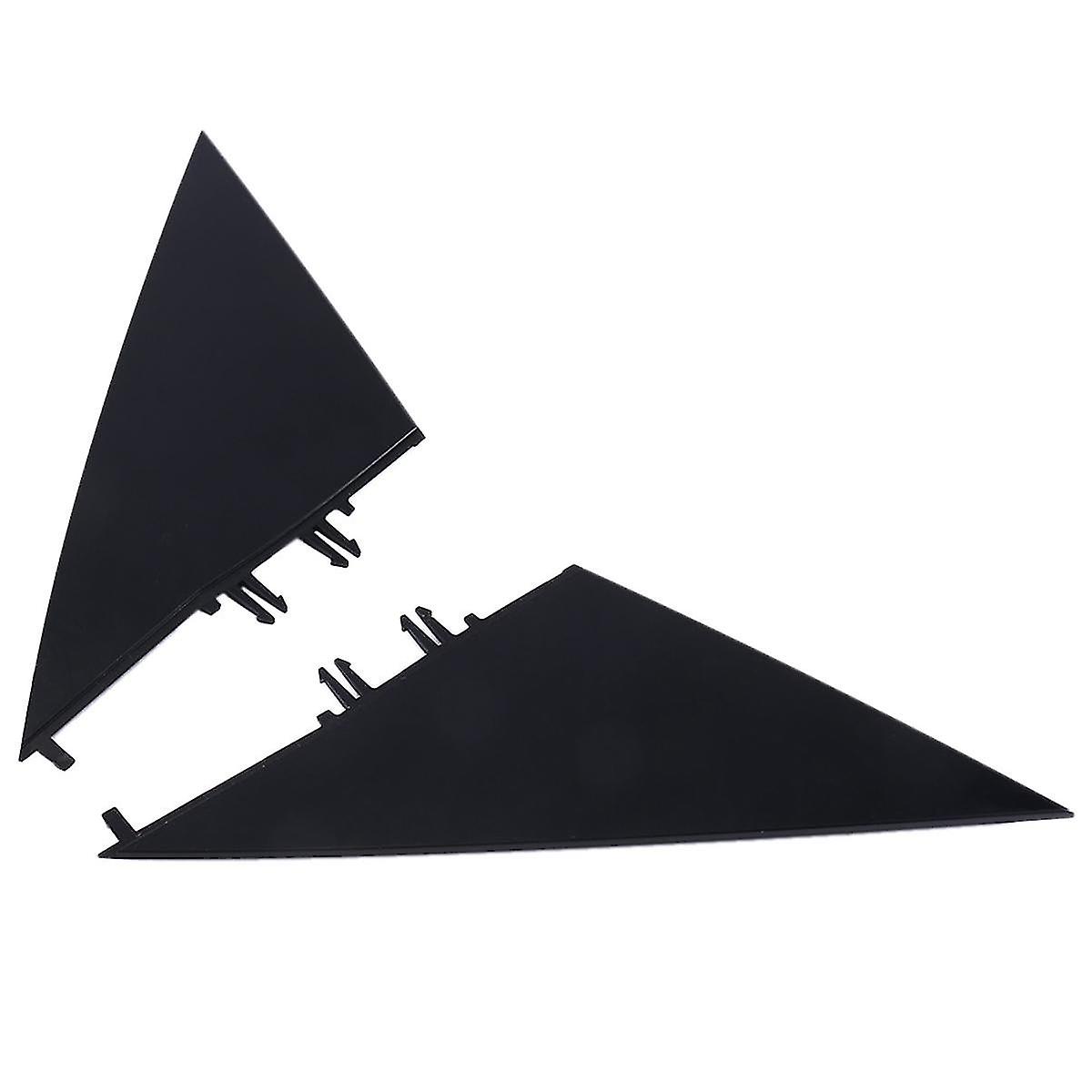 Car Exterior Mirror Triangle Panel Panel Black Paint Panel For