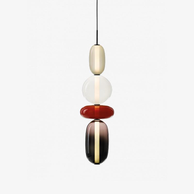 Candied Glass Combo Pendant Light