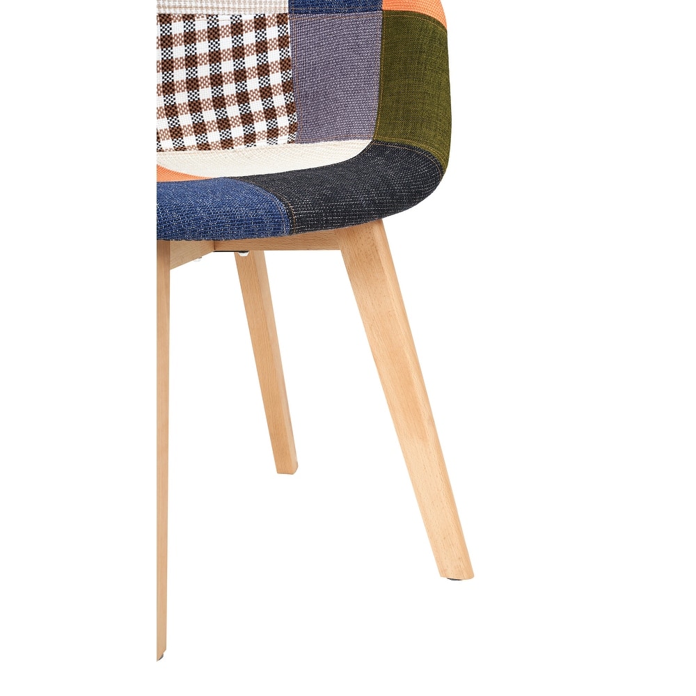 Dining chair  Patchwork Seat   High living room Chair