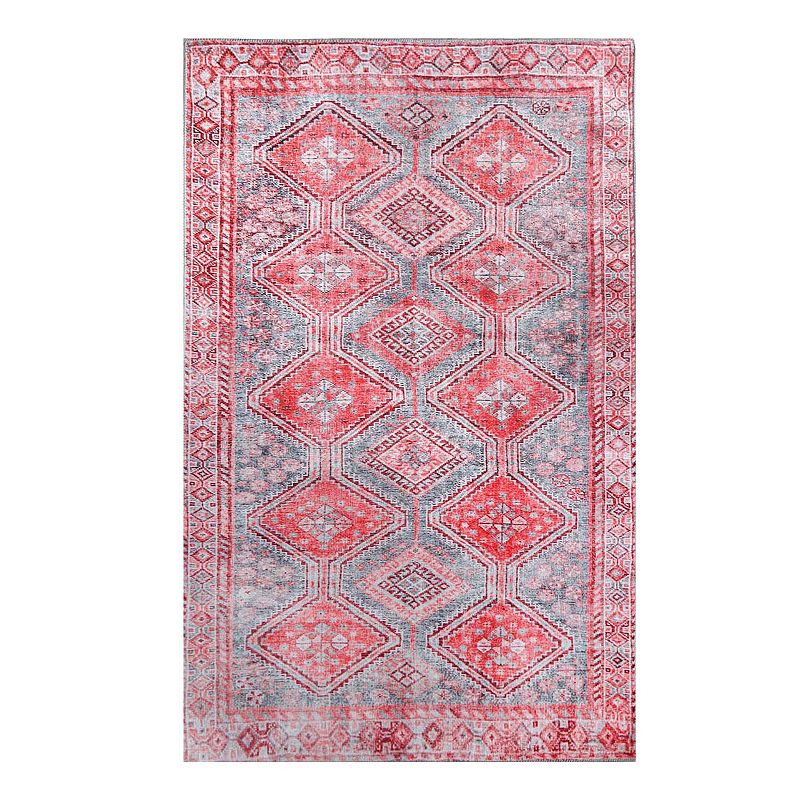 SUPERIOR Pershing Boho Geometric Diamonds Indoor Area Rug