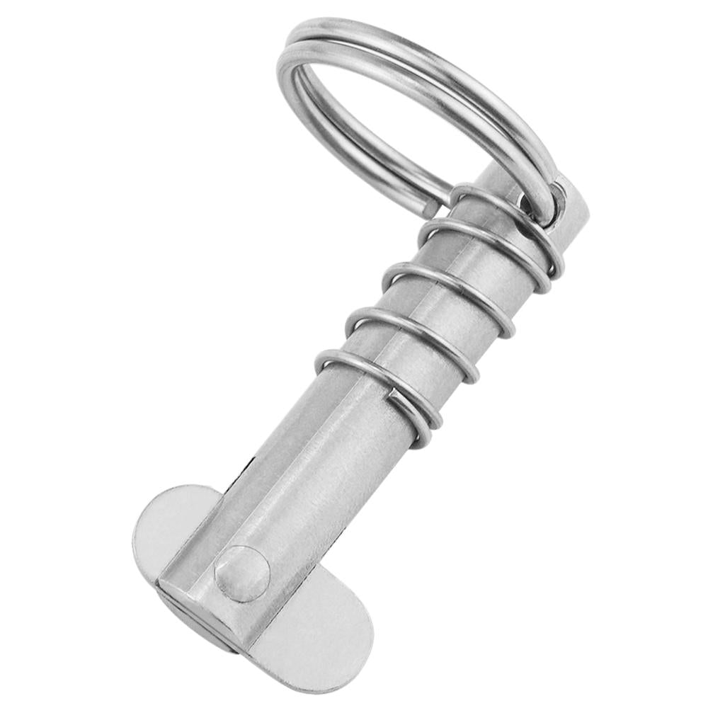 Quick Release Pin 316 Stainless Steel Marine Hardware Boat / Bimini Top 10x50mm