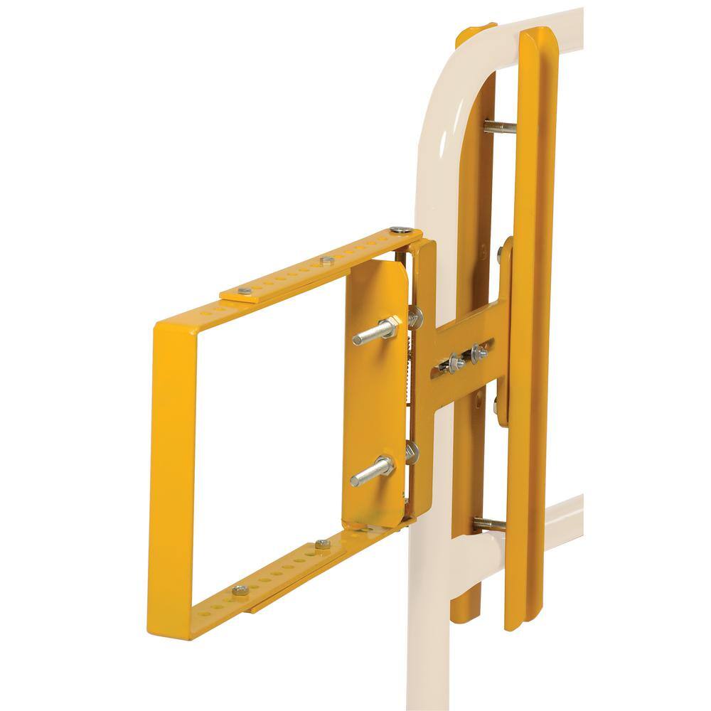 Vestil 34.75 in. x 24 in. Self-Closing Steel Gates Yellow Powder Coat Steel SPG-26-Y