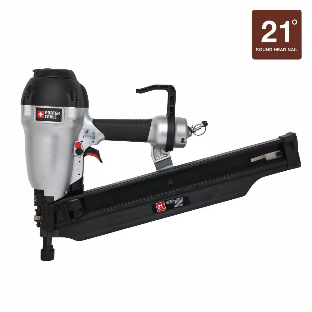 Porter-Cable 21-Degree 3-1/2 in. Full Round Framing Nailer and#8211; XDC Depot