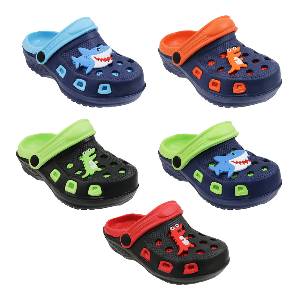 Toddler Boys Clogs Kids Summer Sandal Garden Slippers sizes 5-10.