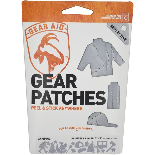 No sew Peel And Stick Camping Gear Patches Reflective