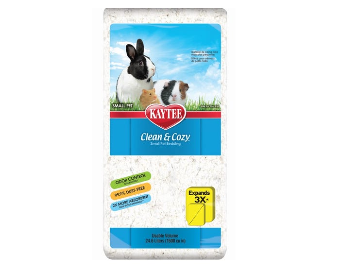 Kaytee Clean and Cozy Small Pet Bedding 500 cubic inch - 100037606