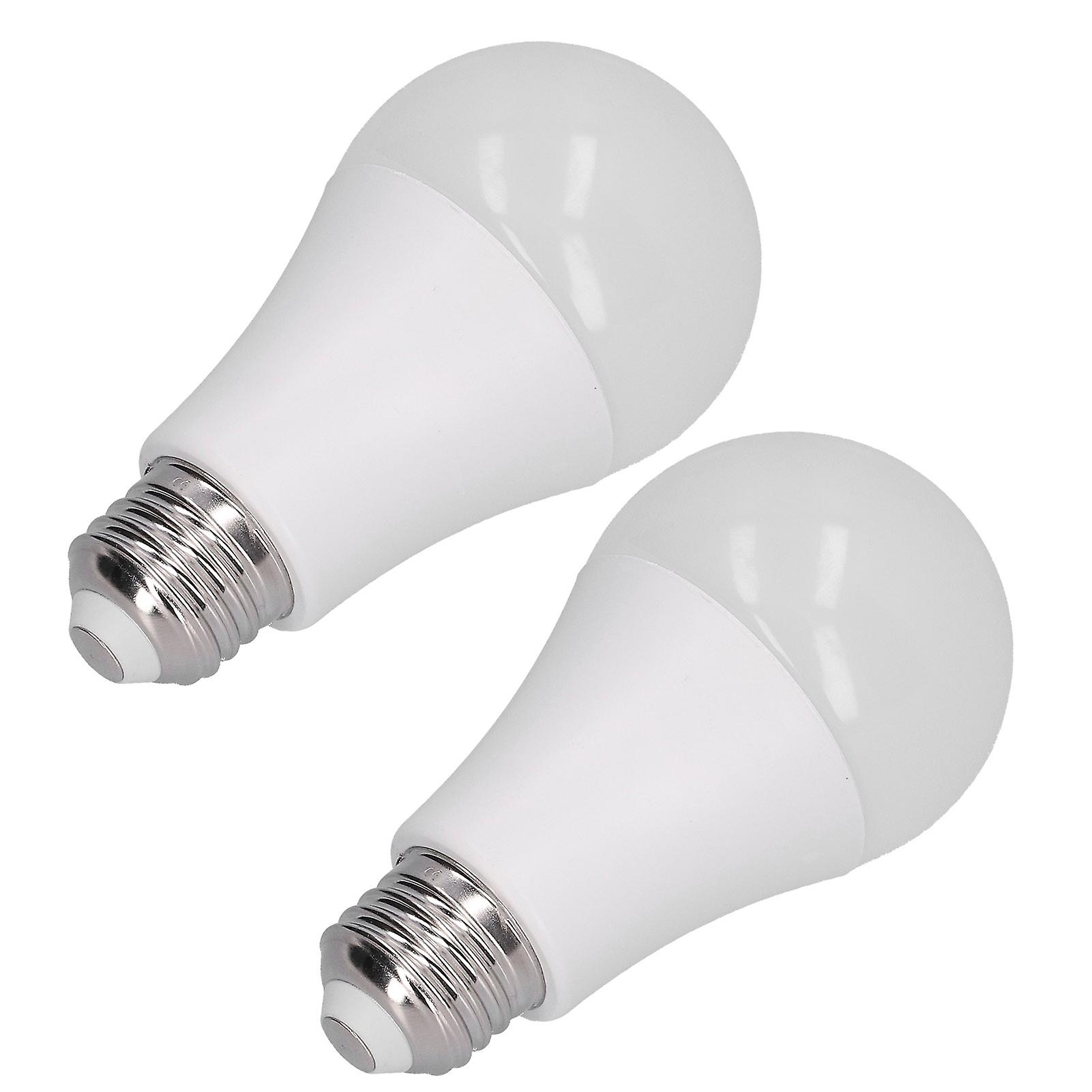 2pcs E27 Led Light Bulb Nondimmable Energy Saving Lamp 13w/1560lm For Bedroom 85265vwarm White Light