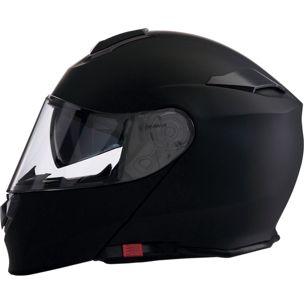 Z1R Solaris Solid Modular Motorcycle Helmet Flat Black 4XL