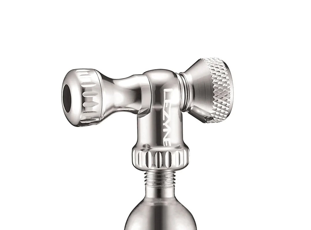 Lezyne Control Drive CO2 Inflator Head - Silver