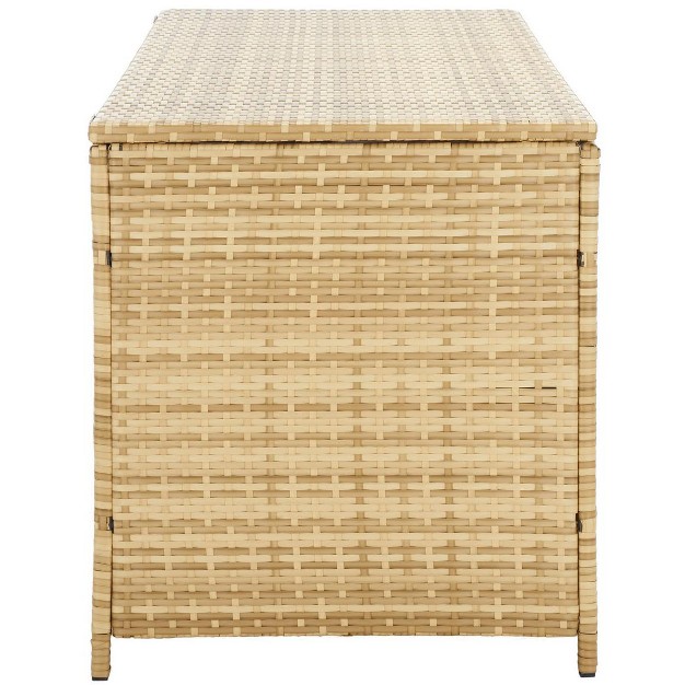 Oliveira Outdoor Cushion Deck Box Safavieh