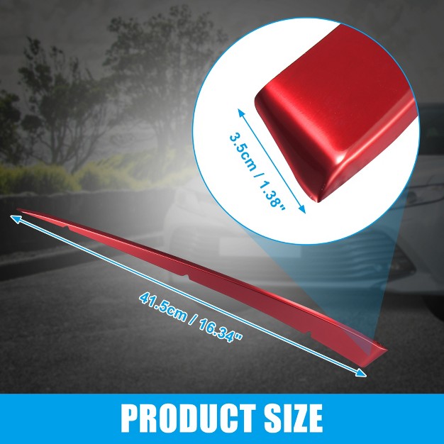 Unique Bargains Front Center Hood Grille Grill Cover Trim Protector Sticker For Toyota Camry Se Xse Models 2018 2021 Red 2pcs