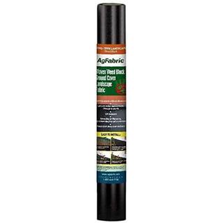 Agfabric 4 ft. x 25 ft. Landscape Ground Cover 3.0 oz. Heavy PP Woven Weed Barrier Soil Erosion Control and UV Stabilized GC300425B