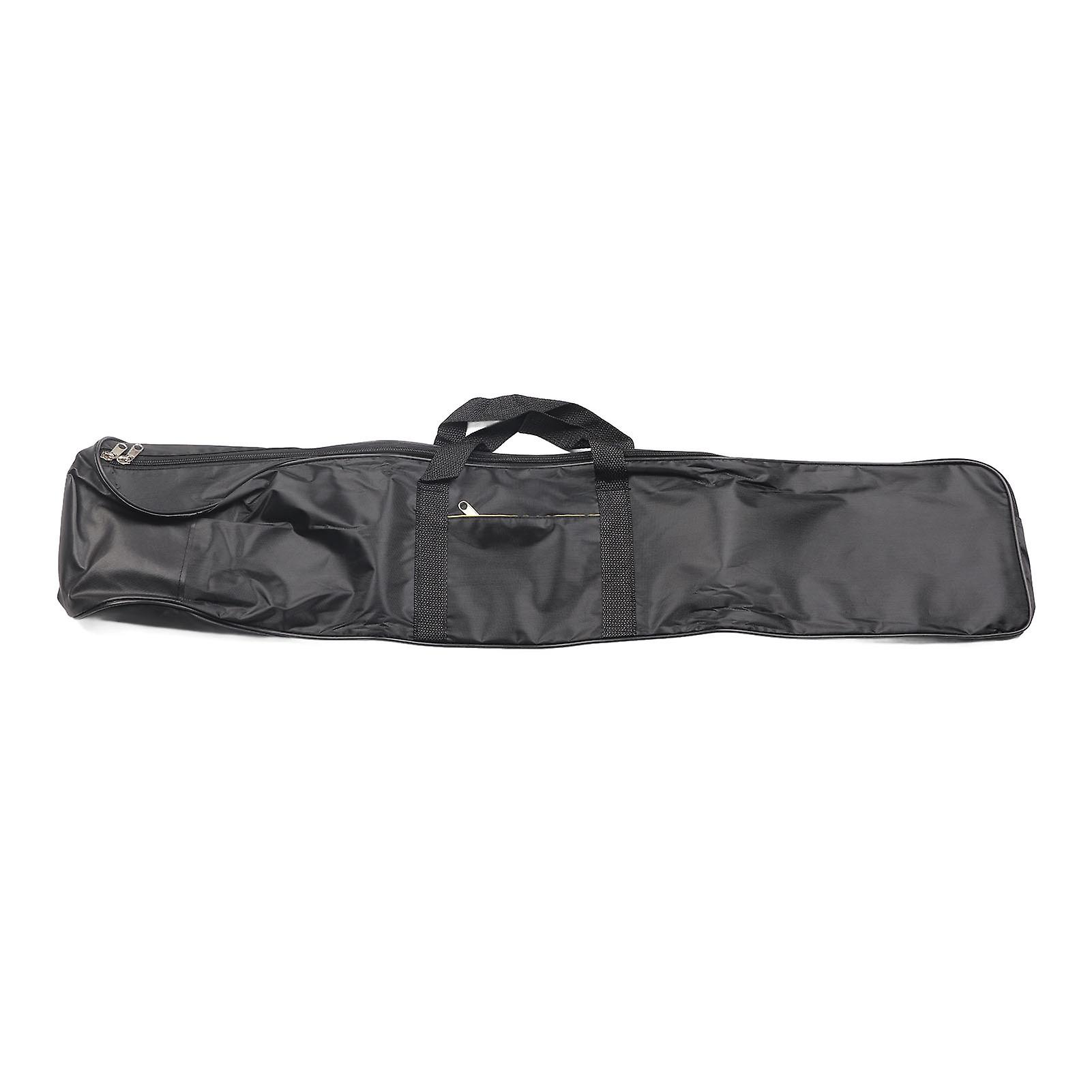 Black Chinese Erhu Storage Bag Canvas Rain Proof Practical Comfortable Hand Feel Soft Erhu Bag 90cm Length