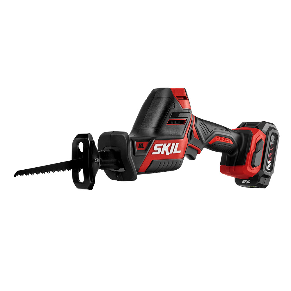 12V Reciprocating Saw Kit with Pwrcore 12 2.0AH Lithium Battery and Charger ;