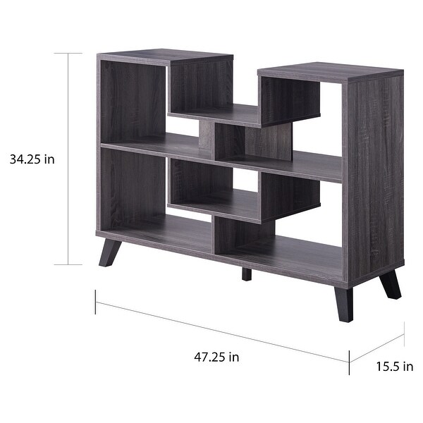 Furniture of America Austy Modern 47-inch 6-shelf Console Table