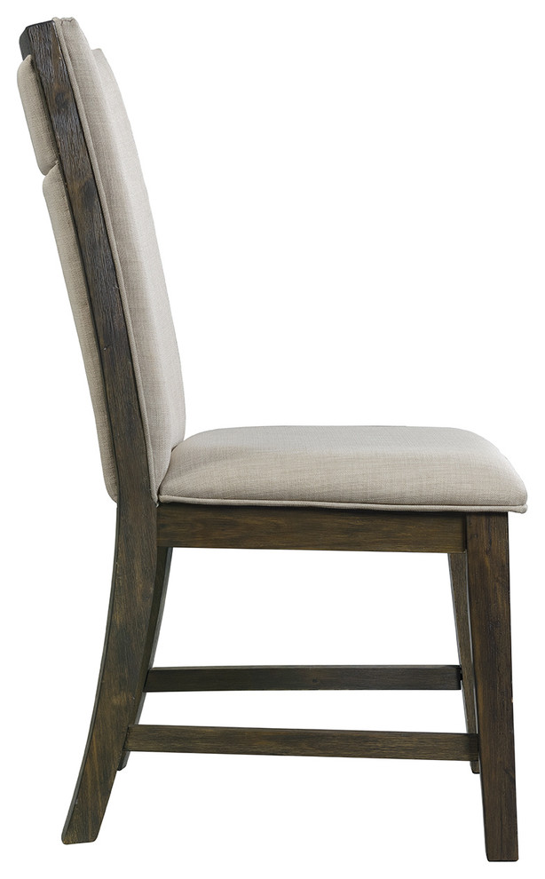 Jasper Upholstered Side Chair Set   Transitional   Dining Chairs   by Picket House  Houzz