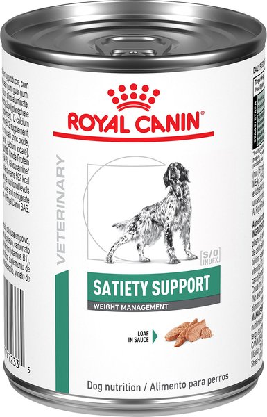 Royal Canin Veterinary Diet Adult Satiety Support Weight Management Loaf in Sauce Canned Dog Food