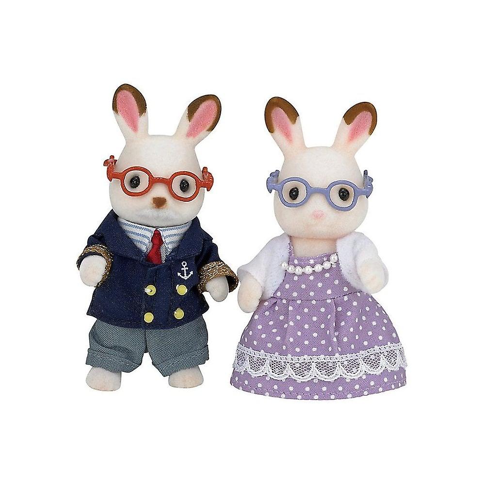 Sylvanian Families 5190 Chocolate Rabbit Grandparents